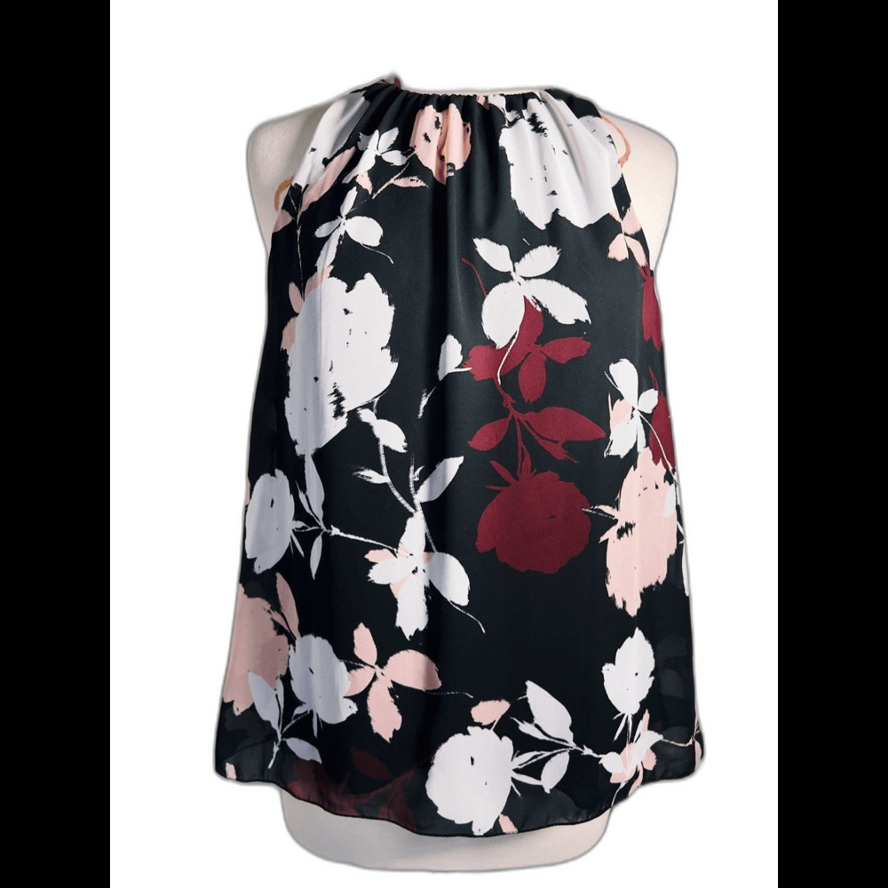 Vince Camuto Blouse Size XS Modern Romantic Aesthetic English Garden